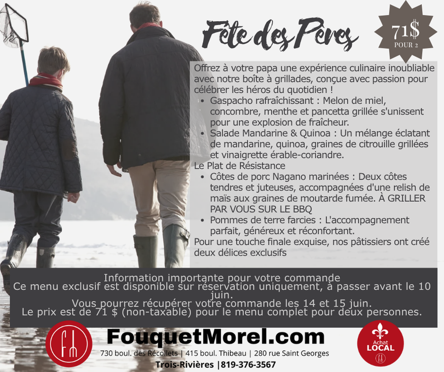 Fête des pères 2025