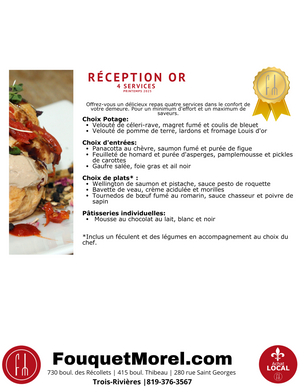 Réception Or ( Printemps 2025)