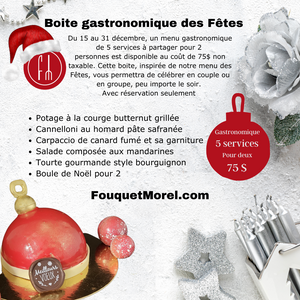 Boite gastronomique des Fêtes