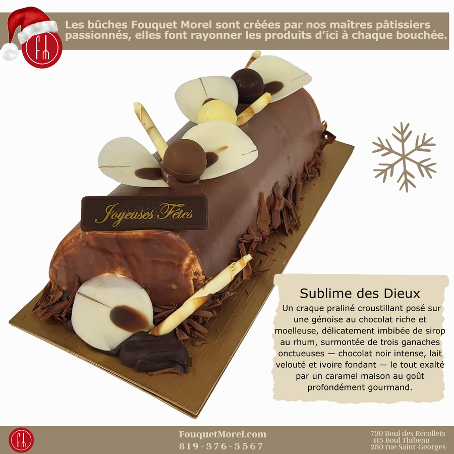 Bûche Sublime des Dieux