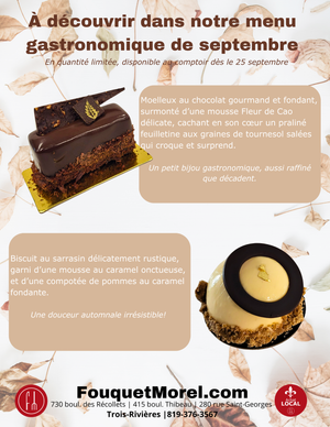 Boite gastronomique septembre 2025