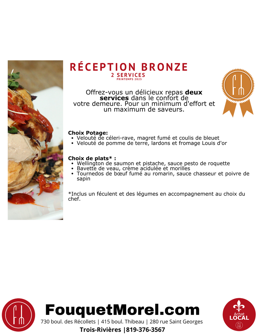 Réception Bronze ( Printemps 2025)