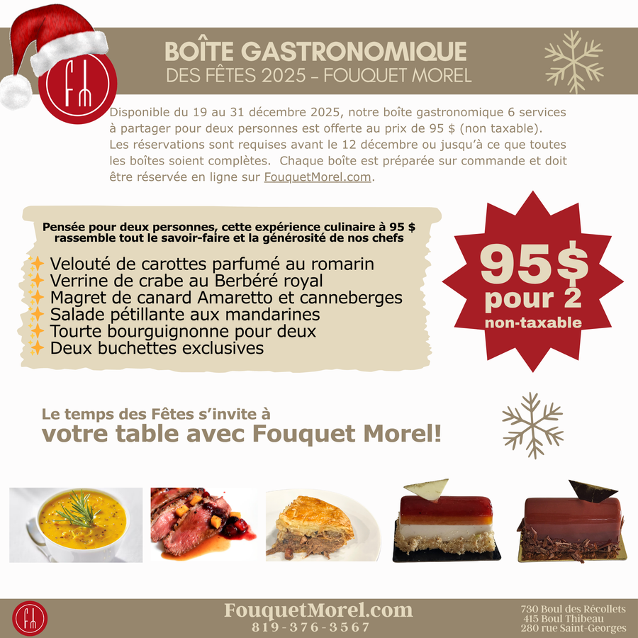 Boite gastronomique des Fêtes