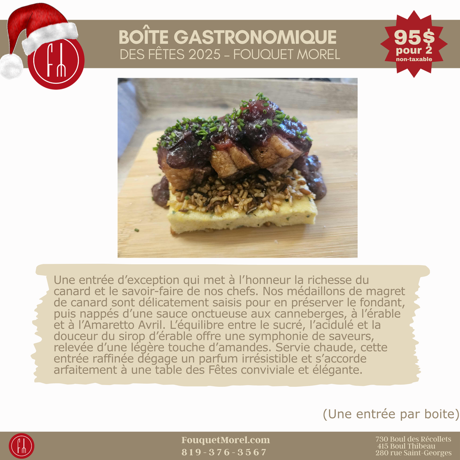 Boite gastronomique des Fêtes