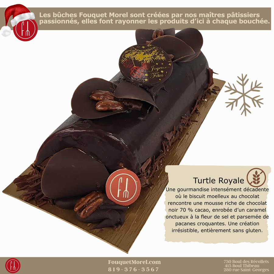 Bûche Turtle Royale