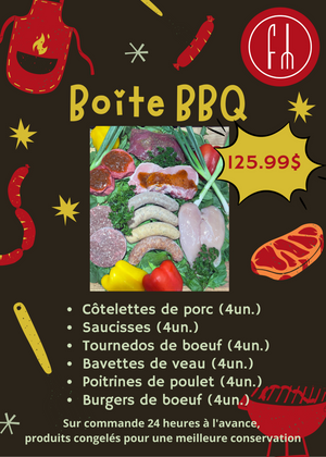 Boite Fouquet BBQ
